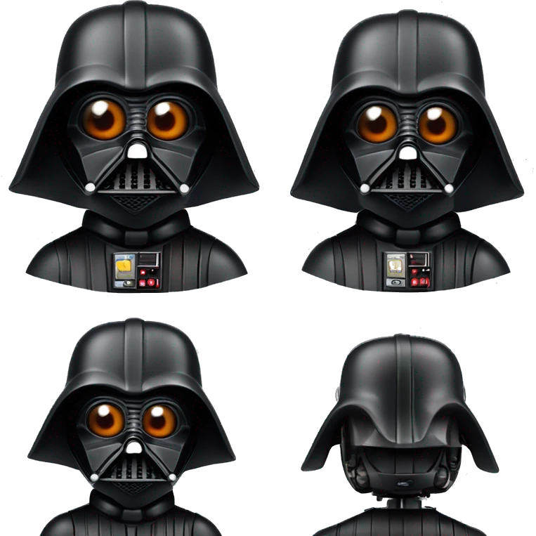 Radio controlled Formula Darth Vader’s race car, light saber headlights, exposed suspension  emoji