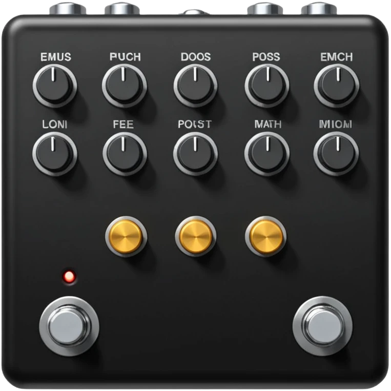 Music pedal emoji