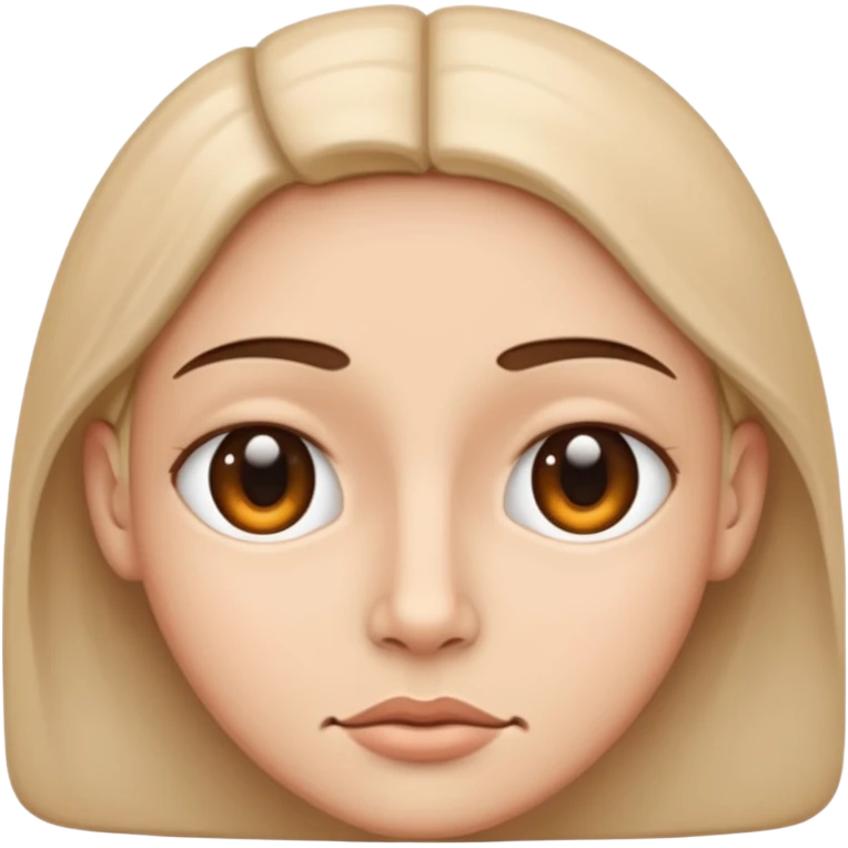 Mewing emoji