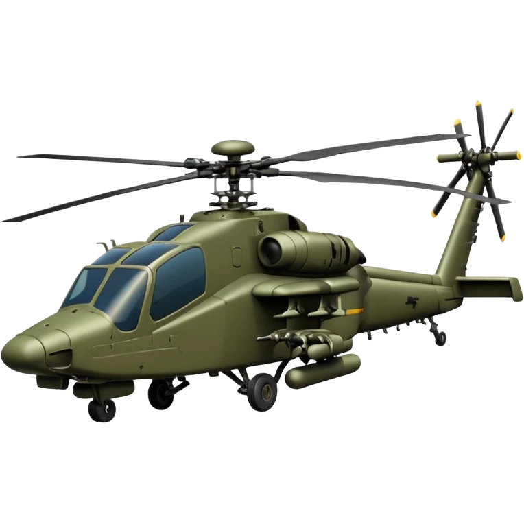Apache helicopter emoji