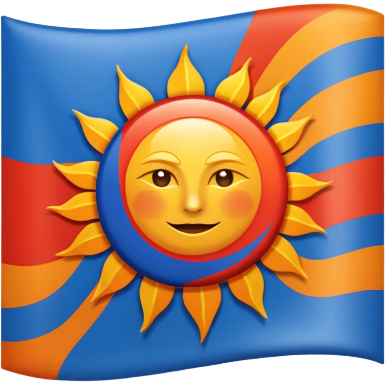 Drapeau Katangais emoji