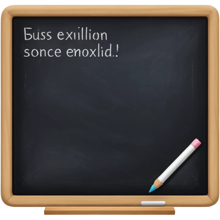 Chalk Board emoji
