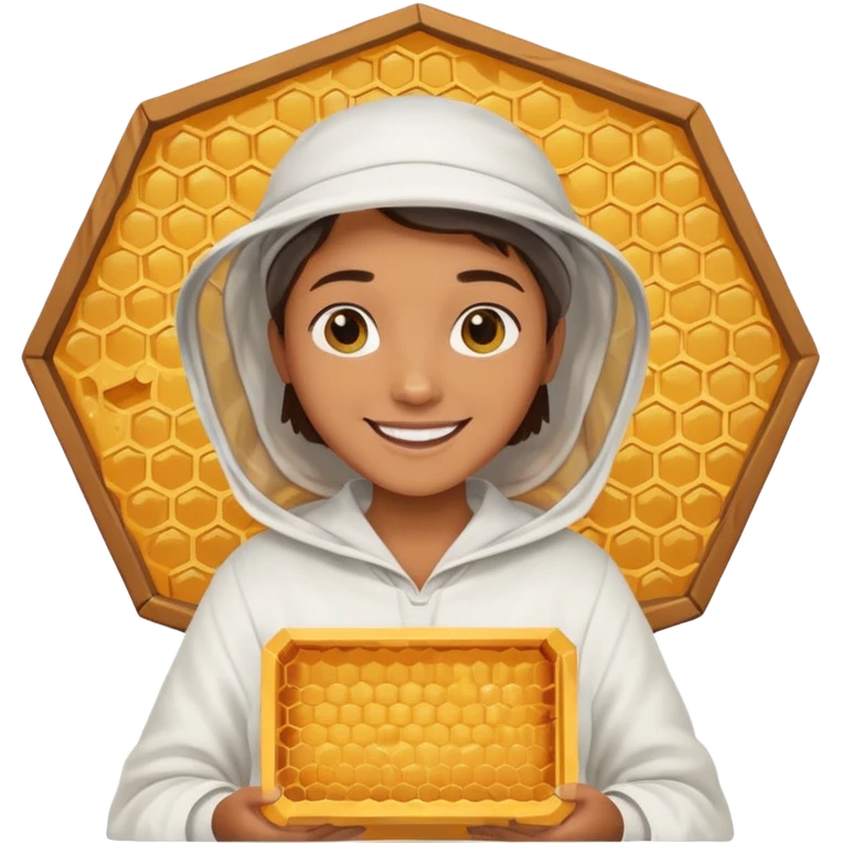 beekeeper white cloth emoji