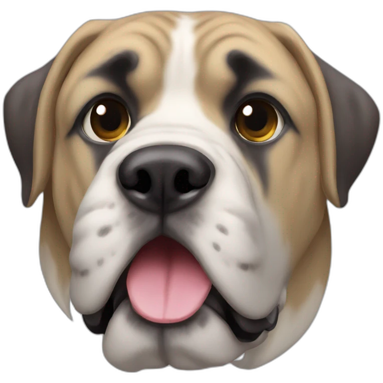 Argentinian mastiff emoji