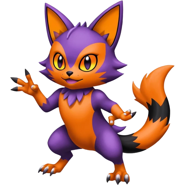 Noibat-Litten-Torracat-fusion-Fakemon-Pokémon-creature  emoji