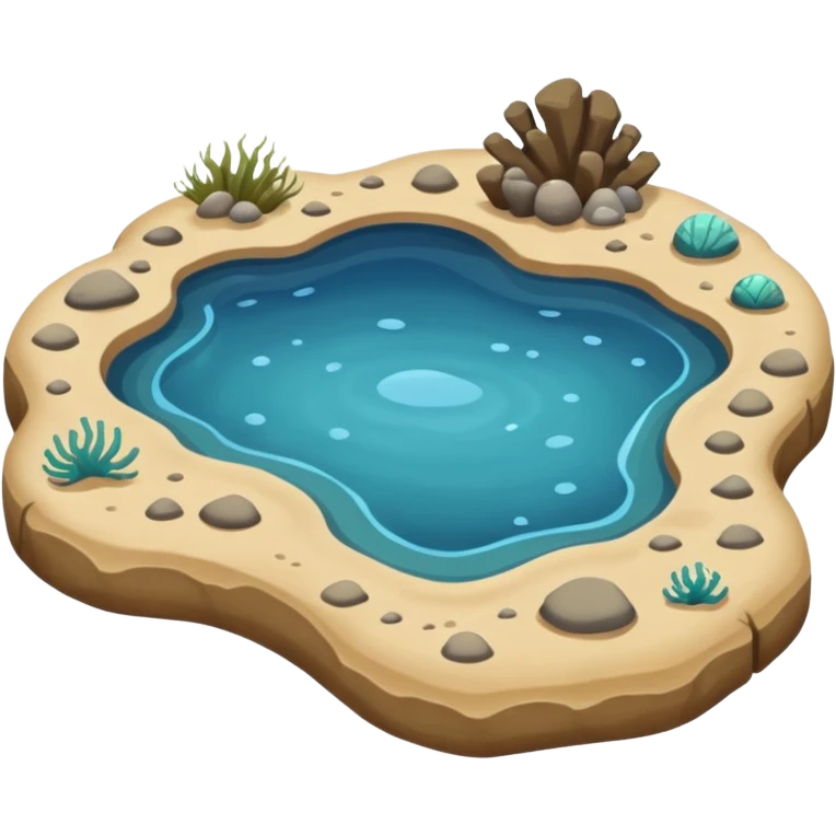 Tide pool emoji