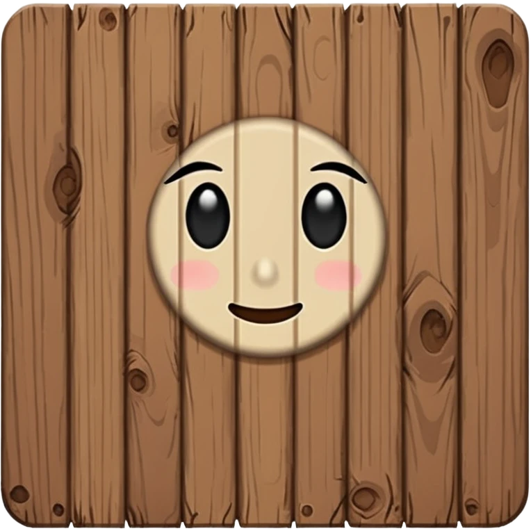 „single wood plank emoji, pixel art,256x256“
 emoji