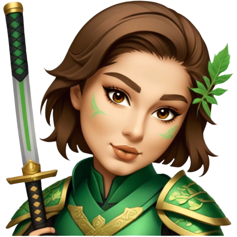 Emerald Samurai emoji