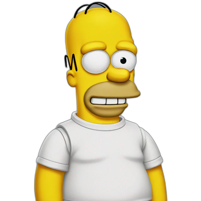 Homer simpson emoji
