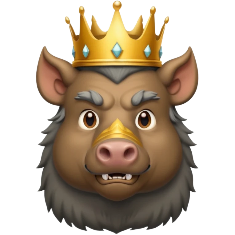 boar King  emoji