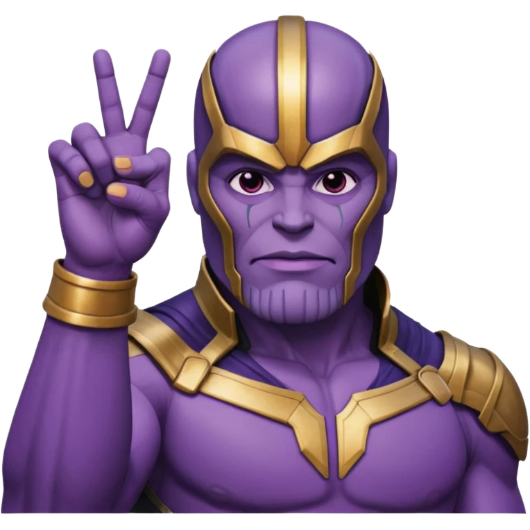 Squıd game Thanosun hareketini yapan emoji  emoji