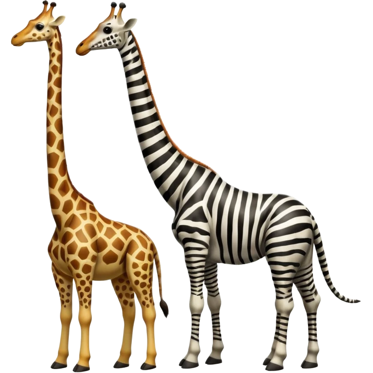 Zebra + Giraffe + Brachiosaurus = emoji