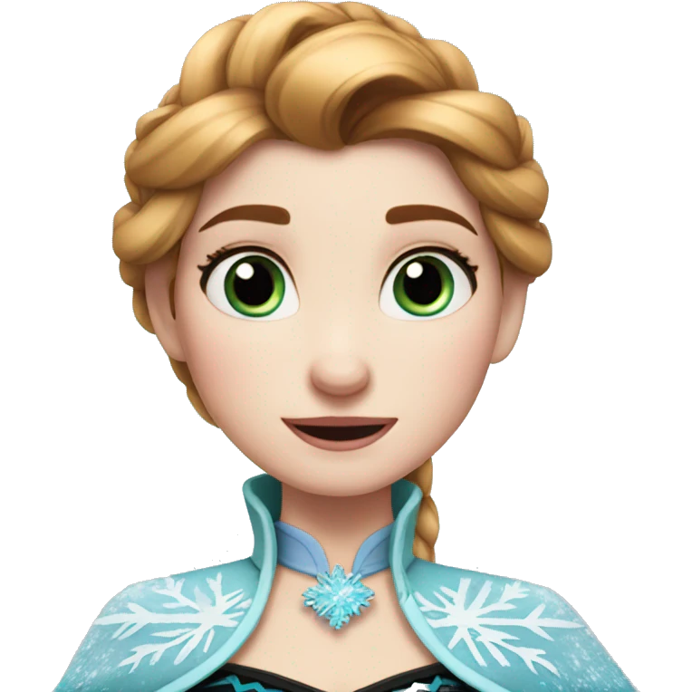 Frozen Anna emoji