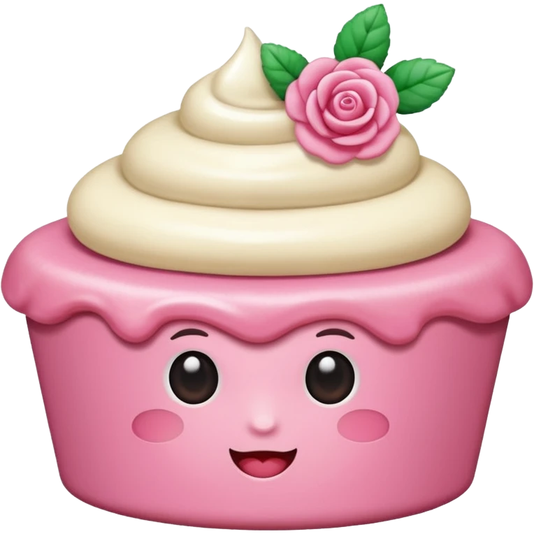 doce rosa emoji