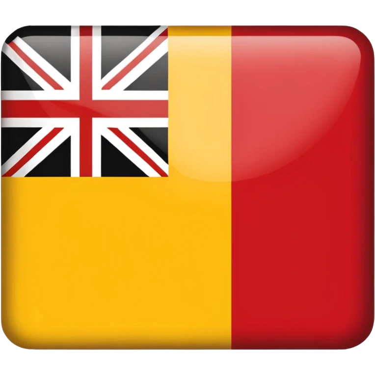 Aboriginal Australians flag without the British symbols emoji | AI ...