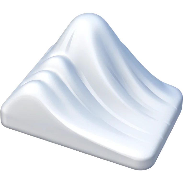 snow slope emoji