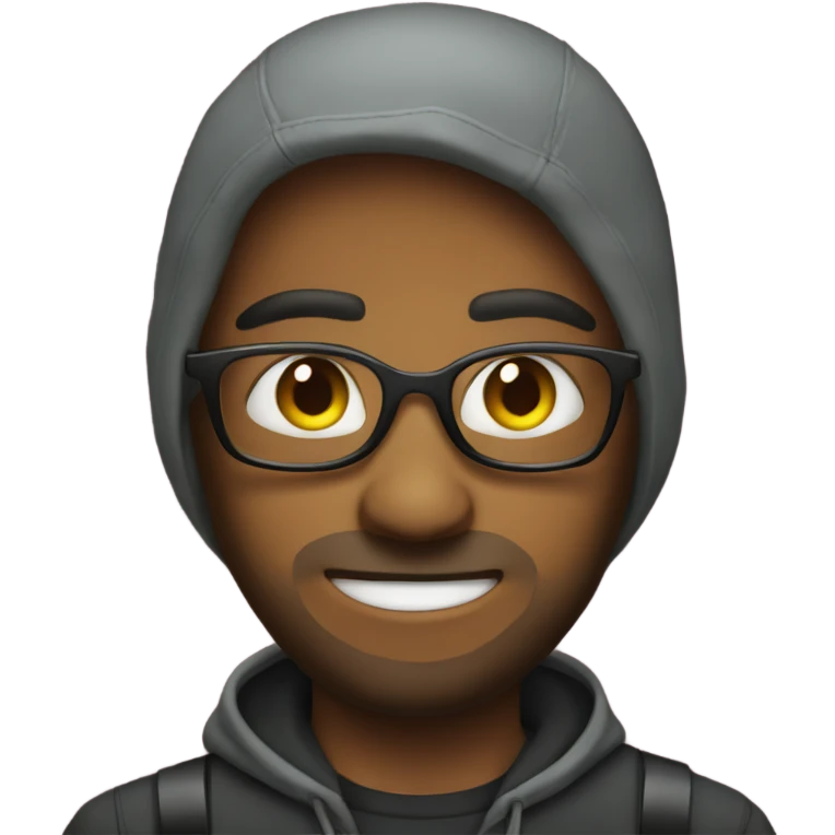 Cool hacker emoji