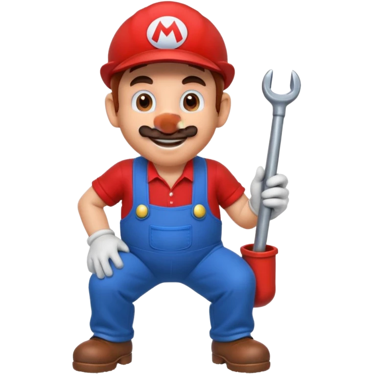 mario mooning emoji