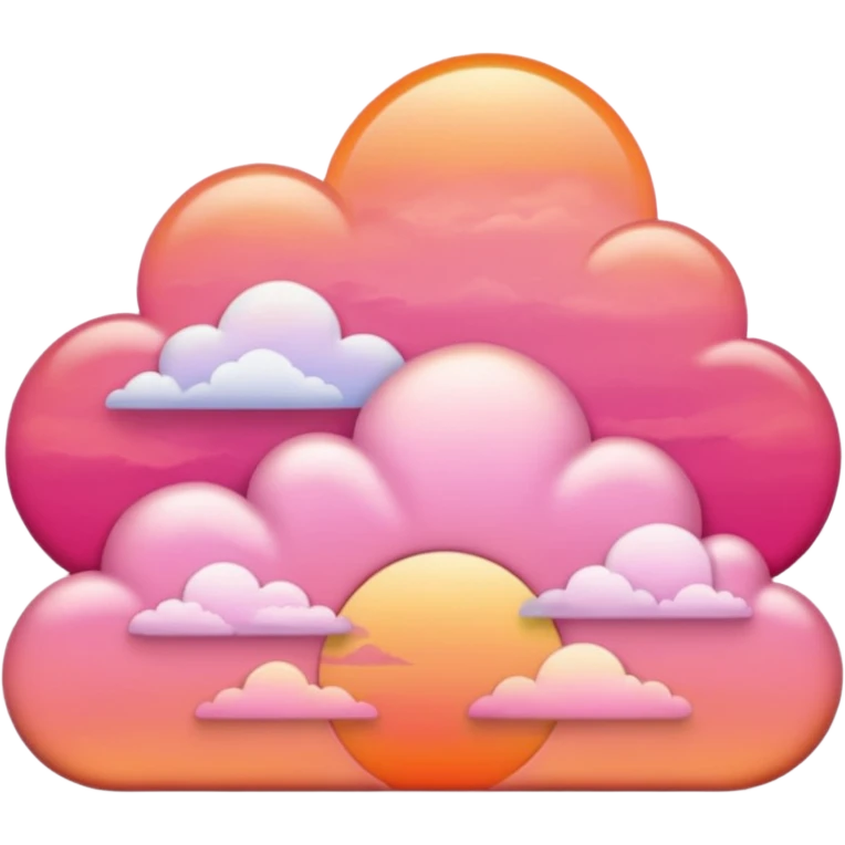 Sunset clouds  emoji