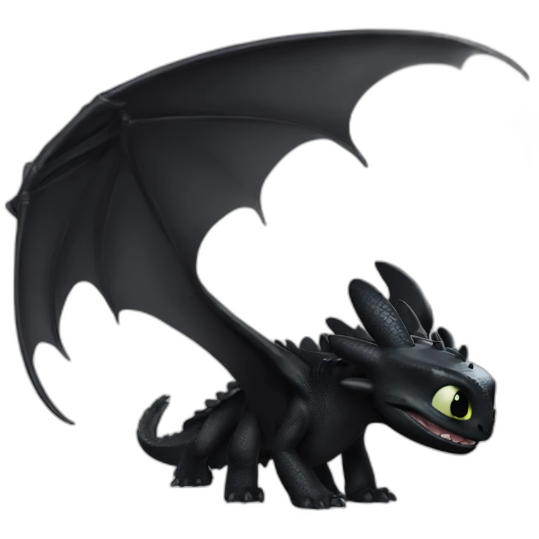 Toothless how to train your dragon  emoji