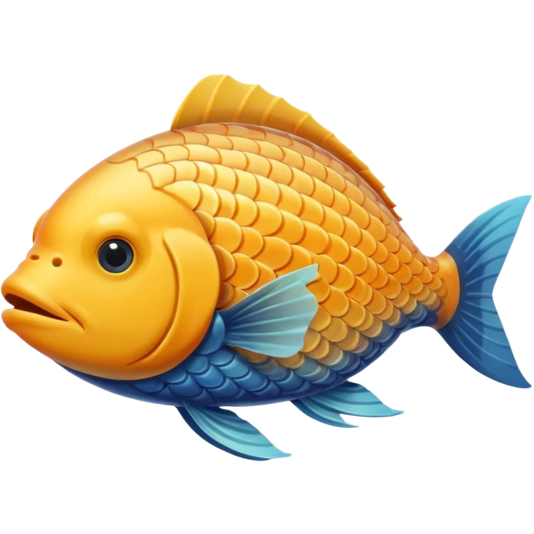 Sleeping fish emoji