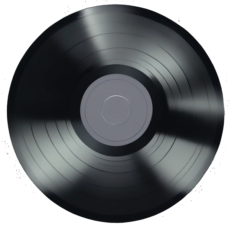 Vinyl record emoji