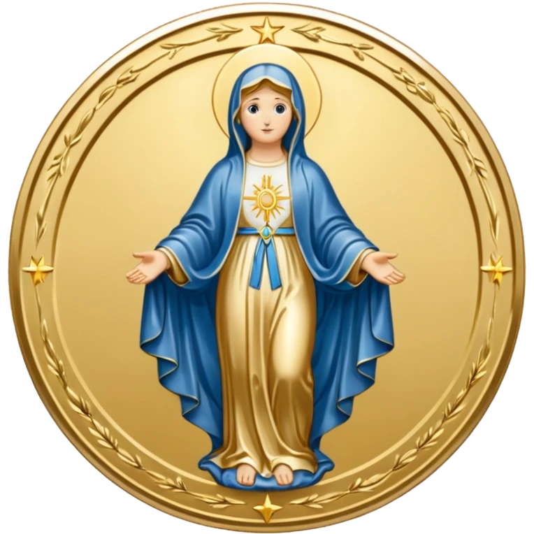 Medalha milagrosa  emoji