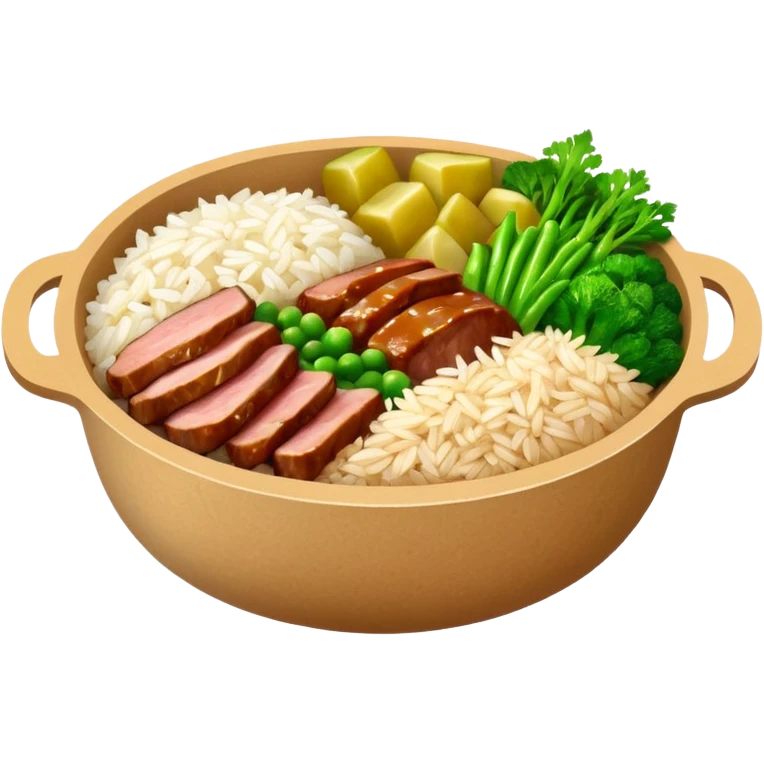 Retangular bowl made of kraft paper, 
The lunch box should be the most similar to this real one..
https://i.postimg.cc/FKcHz1tk/Screenshot-2025-11-11-alle-16-06-29.png

Can get more images of the bowl https://www.instagram.com/chefaporterbr/
Put inside food, like rice, green vegetables and meat. emoji