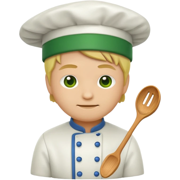 Small icon emoji of cook bulp, minimum details, green #36a767 main color emoji
