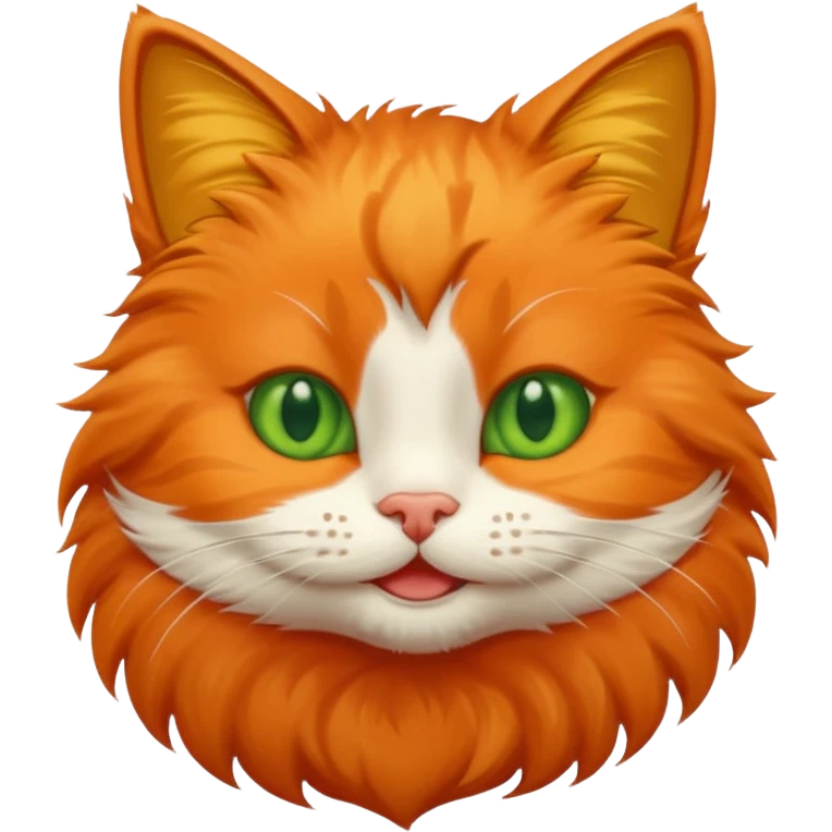Happy cat emoji