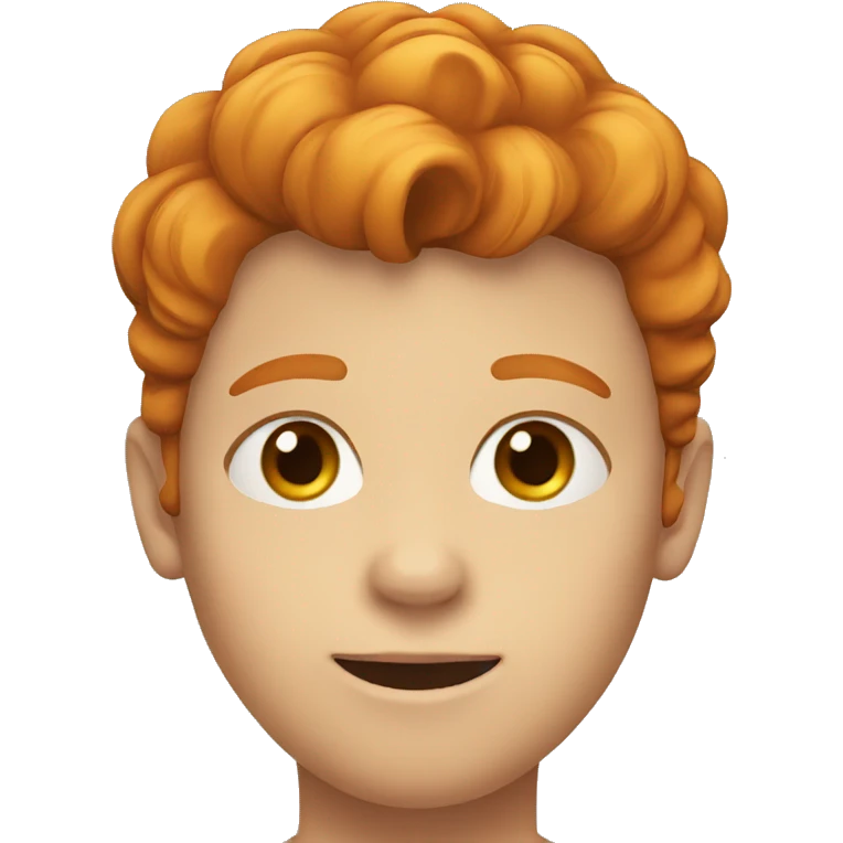 ginger boy face emoji