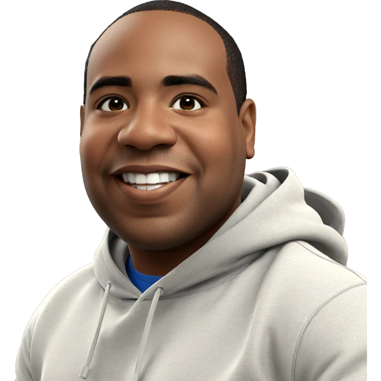 smiling boy in american hoodie emoji