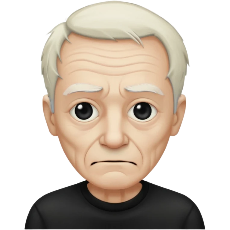 grungy emo old man emoji