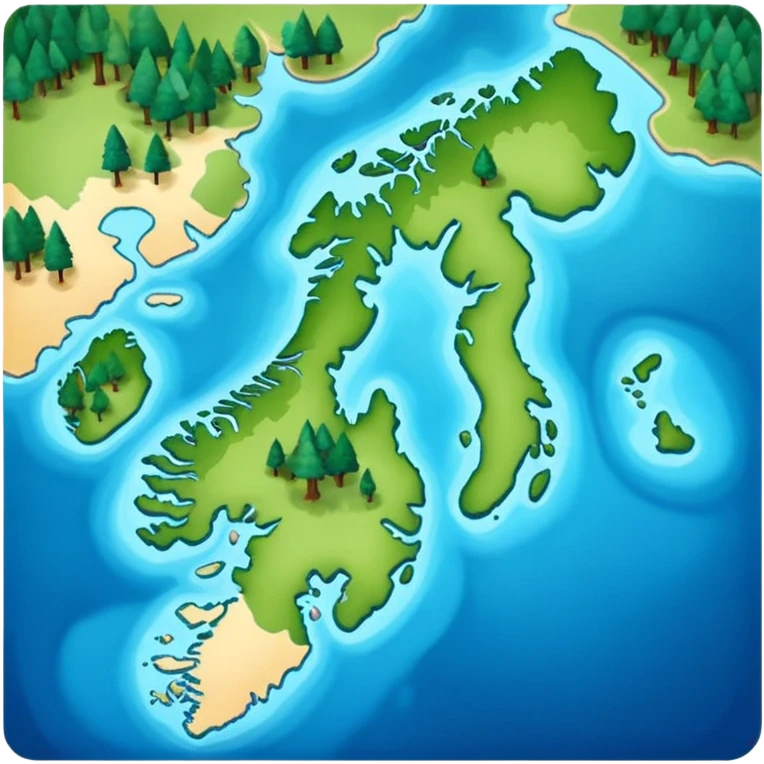 Finland map emoji