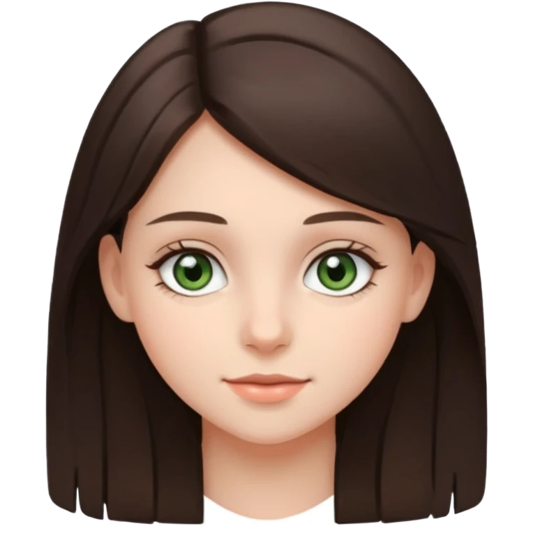 Девушка, шатенка, лет 18 с серо зелёными глазами emoji