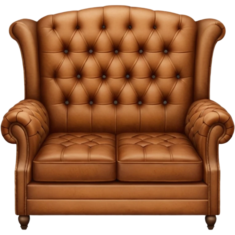 brown lether sofa emoji