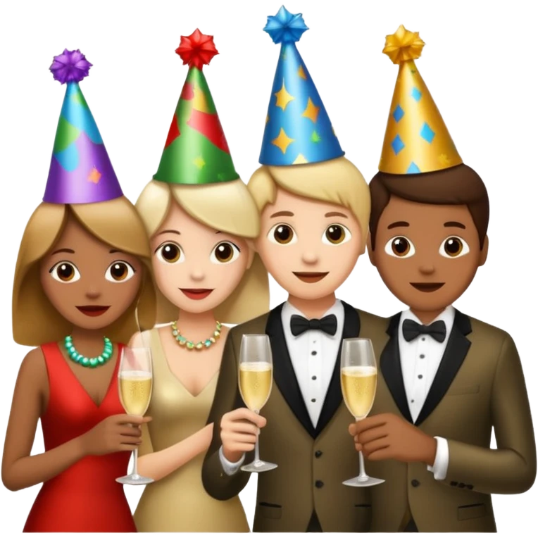 New year aesthetic emoji