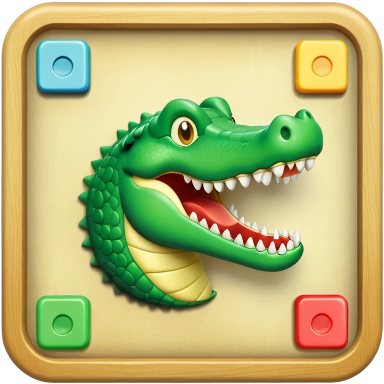 crocodile dentist emoji