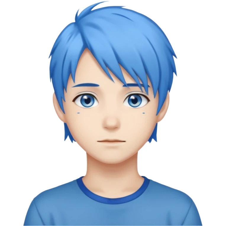 Blue lock emoji