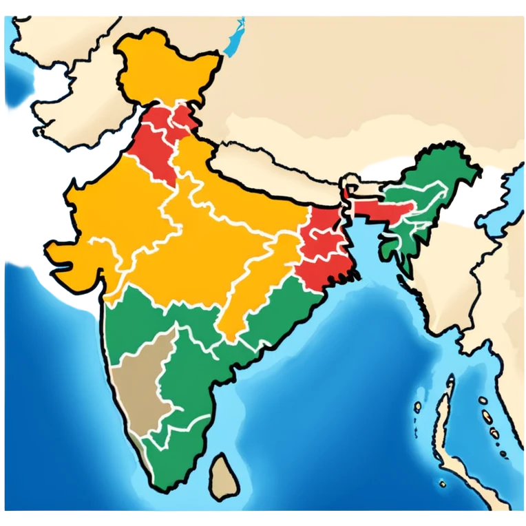 Gujarat map emoji