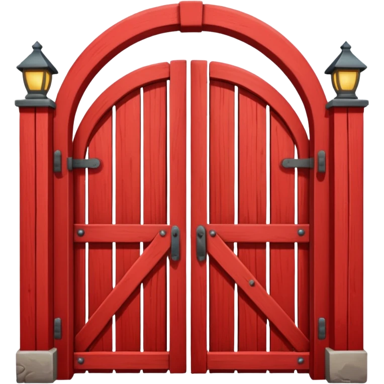 red gate emoji