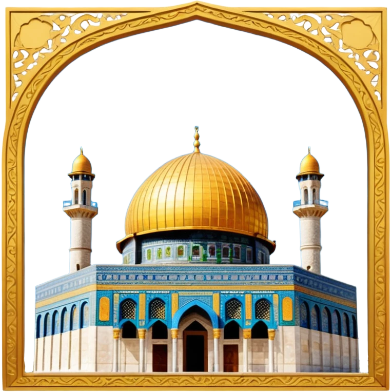 Dome of the rock, Palestine emoji