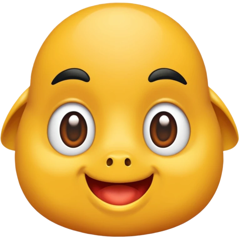 Gülümseyen bir bebek emoji