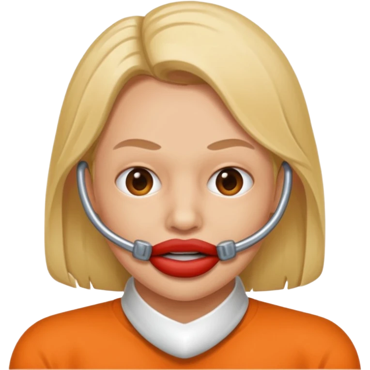 Ballgagged emoji