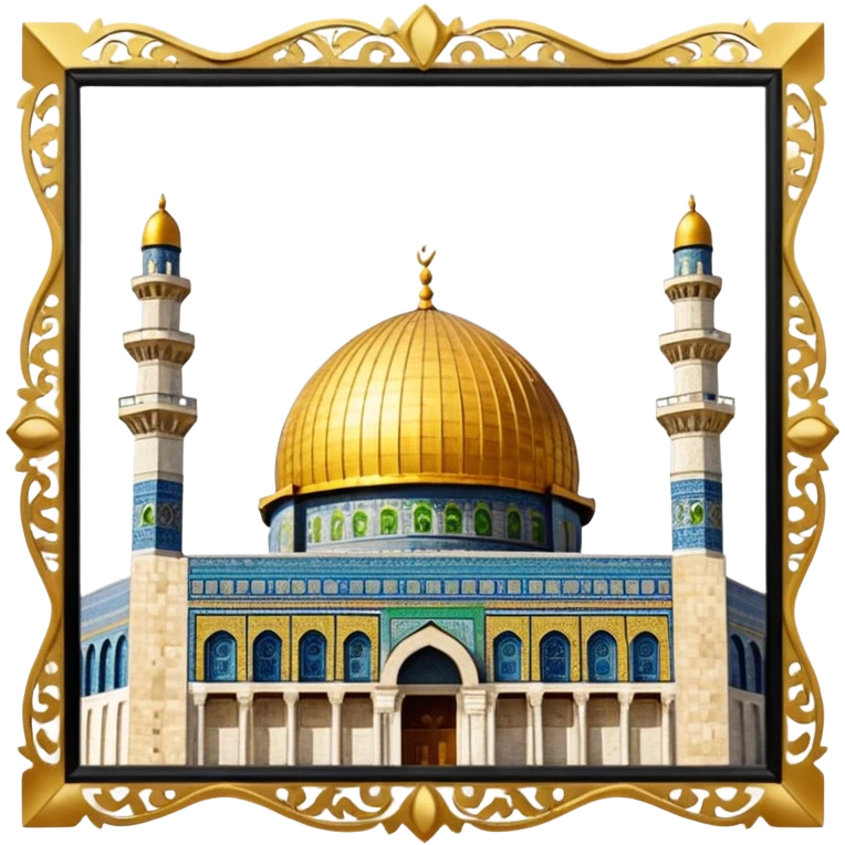 Dome of the rock, Palestine emoji
