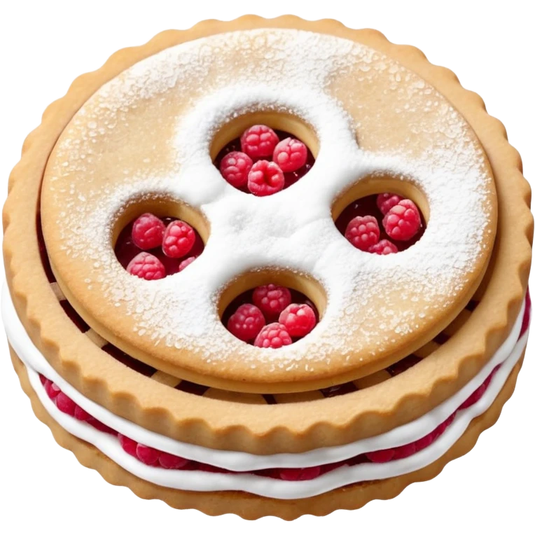 linzer cookie emoji