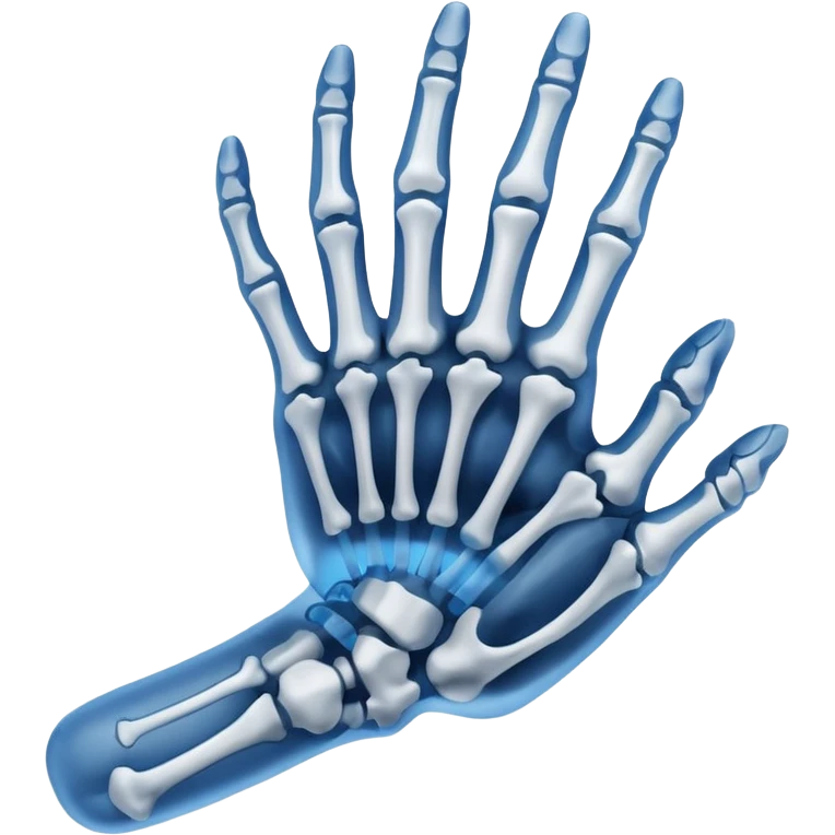 blue xray image emoji