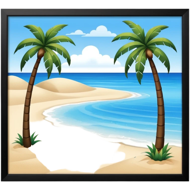 Praia emoji