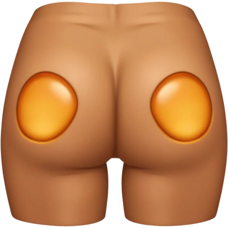 make a butt
 emoji
