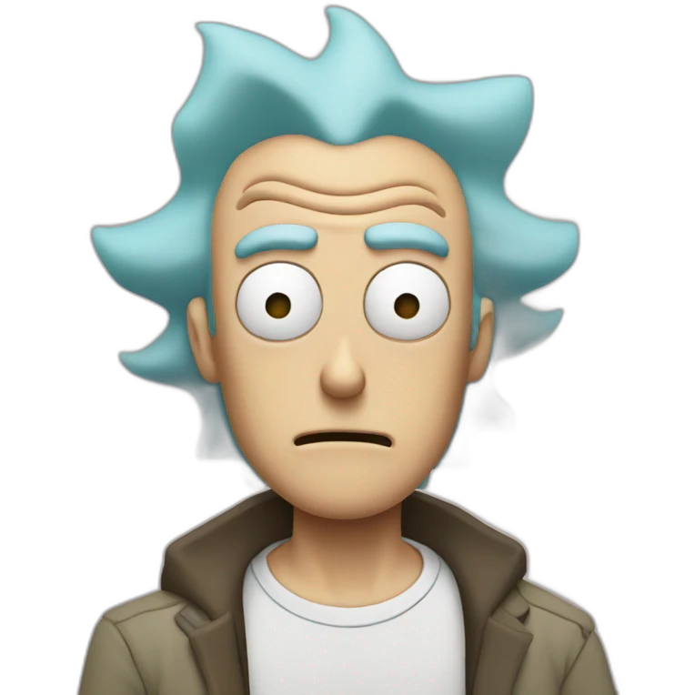 rick de rick & morty emoji